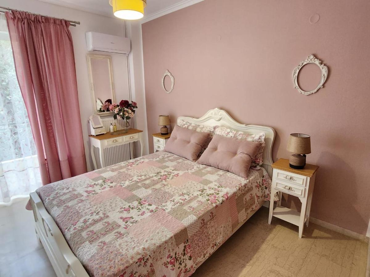 Queen Aspri Apartment 3' Min To The Beach! Antikyra Esterno foto